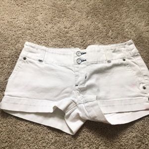 White shorts